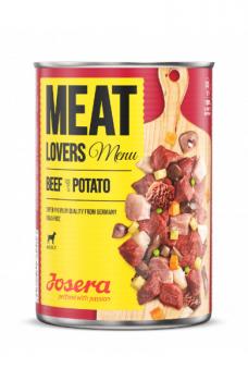 Meat Lovers Menu Beef with Potato | Josera Nassfutter